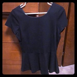 Banana republic peplum top